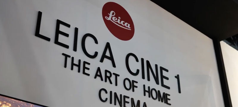 Leica Cine at INDEX Exhibition